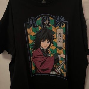 Demon slayer anime Giyu Tomioka T-shirt size 2XL men’s size brand new!!